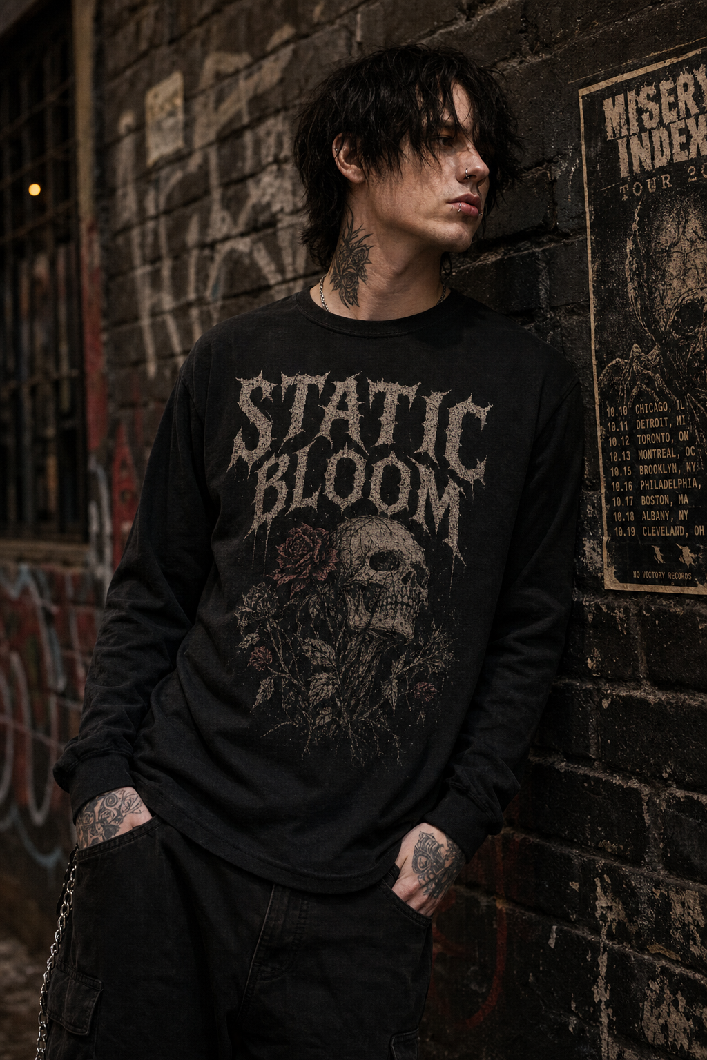 our band's first tour tee